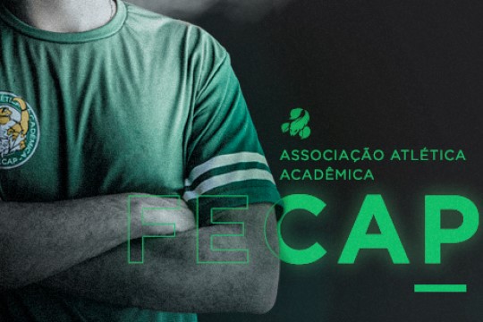 Imagem de uma pessoa com a camisa da atlética fecap