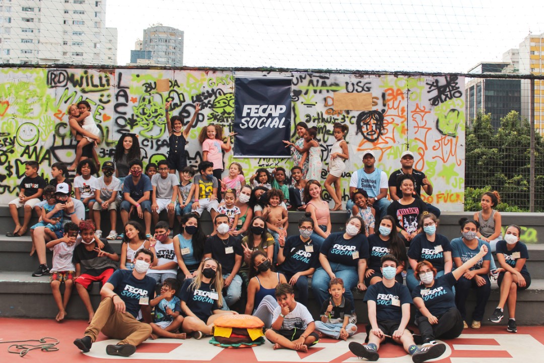 Imagem de integrantes da fecap social