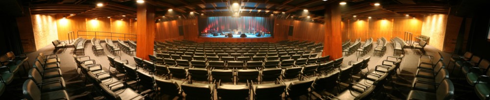 Imagem do teatro vista panoramica central