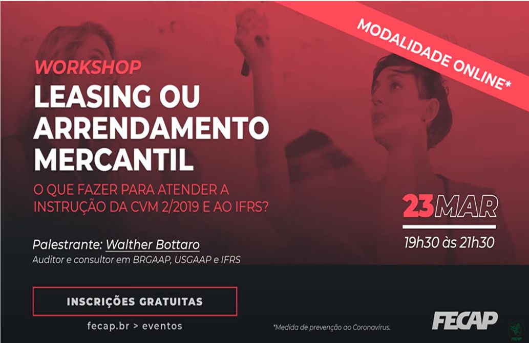 thumbnail Webinar Leasing ou Arrendamento Mercantil