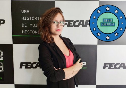 Alumni Alvarista: ex-aluna Adriana é moderadora de conteúdo no TikTok, pertencente à plataforma ByteDance