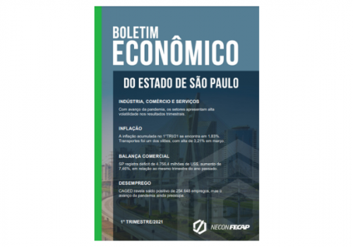 Confira a nova edição do Boletim Econômico do Estado de São Paulo