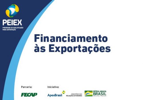 PEIEX lança a nova capacitação coletiva sobre “Financiamento às Exportações”