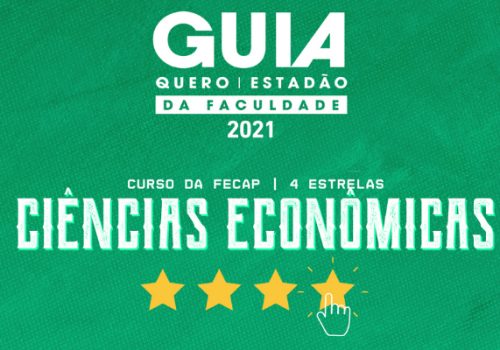 Ciências Econômicas da FECAP conquista 4 estrelas no Guia da Faculdade