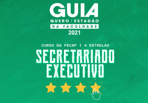 Curso de Secretariado da FECAP está entre os melhores do país, de acordo com Guia da Faculdade