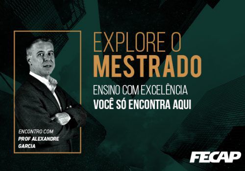 Encontro online com coordenador tira dúvidas sobre o Mestrado da FECAP