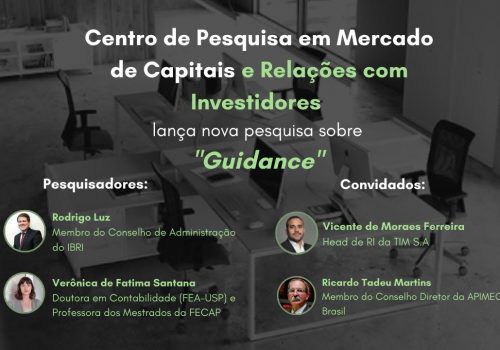 FECAP e IBRI apresentam pesquisa sobre “Guidance”