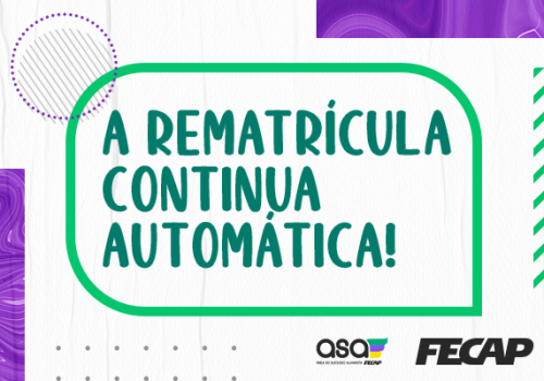 Rematrícula Graduação 2023/2 com facilidade e sem preocupações!