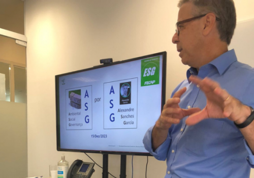 FECAP Presente: American Life Companhia de Seguros recebe palestra sobre sustentabilidade