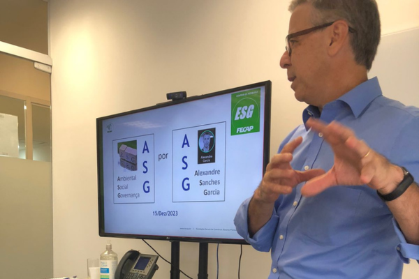 FECAP Presente American Life Companhia de Seguros recebe palestra sobre sustentabilidade