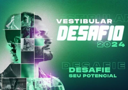 Vestibular Desafio terá prova em 20 de janeiro, inscreva-se!