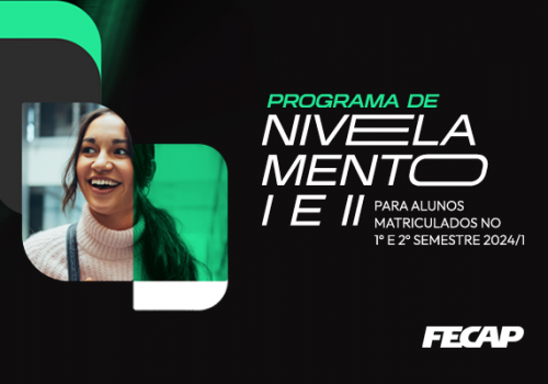 Nivelamento I e II: aulas de “reforço” garantem até 1,0 ponto de bônus nas disciplinas do semestre, saiba como participar!