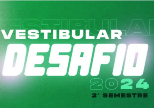 Vestibular Desafio: inscreva-se para a prova que acontece em 03/08!
