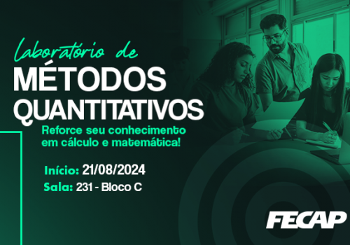 Laboratório de Métodos Quantitativos da FECAP inicia atividades do semestre 2024.2