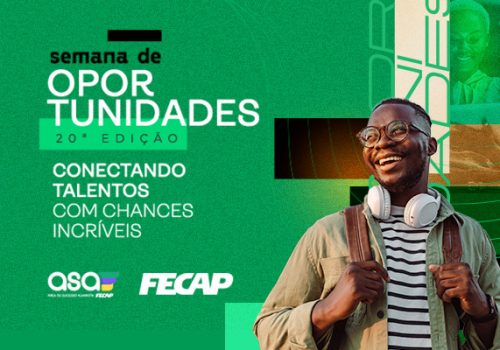 FECAP promove a 20ª Semana de Oportunidades de 9 a 13 de setembro