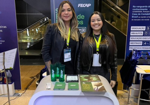 Time comercial da FECAP marca presença em importantes eventos para divulgar o centro universitário 