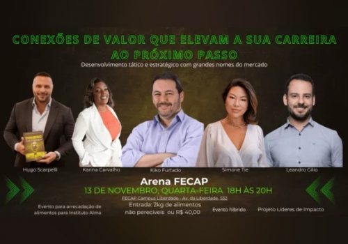 Lideranças Empáticas: ex-alunos e profissionais renomados participam de roda de conversa na FECAP