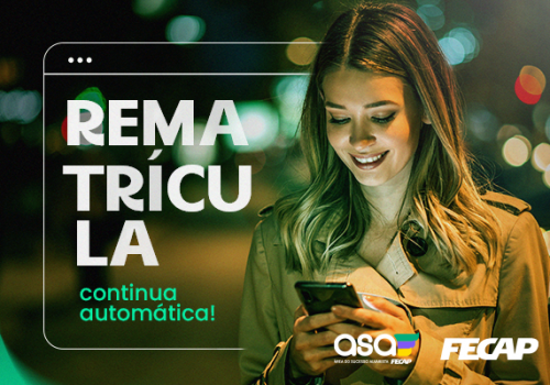 Saiba como fazer sua rematrícula para 2025-1!