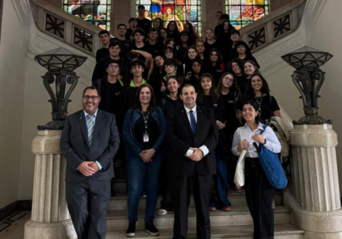 Alunos do Colégio FECAP visitam o Porto de Santos