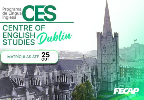FECAP promove oportunidade de intercâmbio de inglês em Dublin