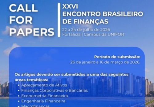 SBFin anuncia abertura do Call for Papers do EBFin 2026, com patrocínio da FECAP