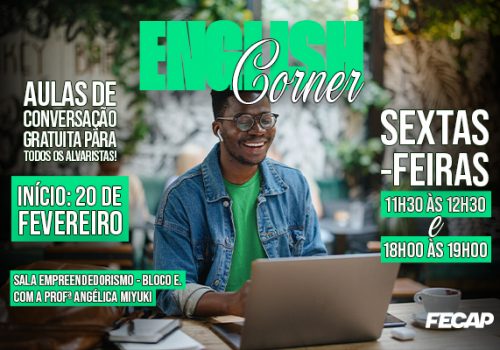 FECAP inicia nova edição do English Corner com encontros as sextas-feiras