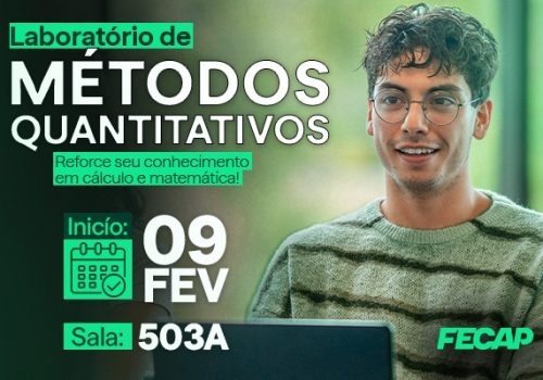 Laboratório de Métodos Quantitativos inicia plantões de atendimento em fevereiro