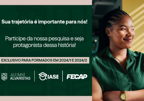 Atenção, egresso da Graduação (formado em 2024): participe de pesquisa da FECAP sobre a comunidade Alumni