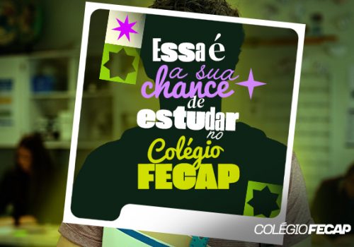 Colégio FECAP abre processo seletivo para 50 vagas de bolsas de estudo no Ensino Médio e técnico integrado