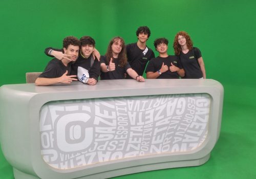 Alunos vivenciam bastidores da comunicação em visita técnica à TV Gazeta