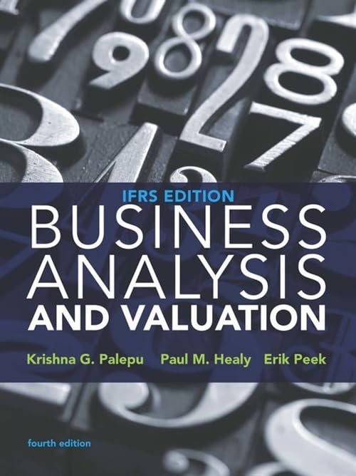 Business analysis and valuation: IFRS edition