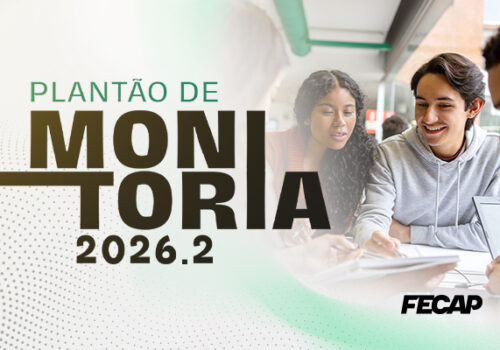 Plantões de Monitoria FECAP 2026/2 iniciam em agosto