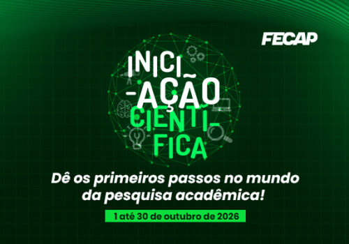 Inscrições para o Programa de Iniciação Científica da FECAP começam em outubro