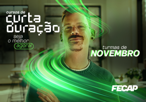 Curso de curta duração FECAP: novas turmas começam em novembro